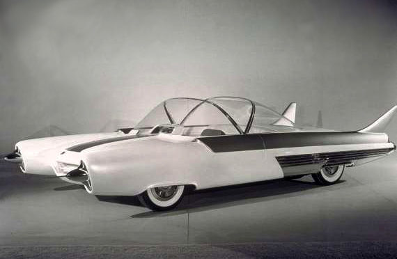 So hat man sich 1954 die Zukunft der Autos vorgestellt .