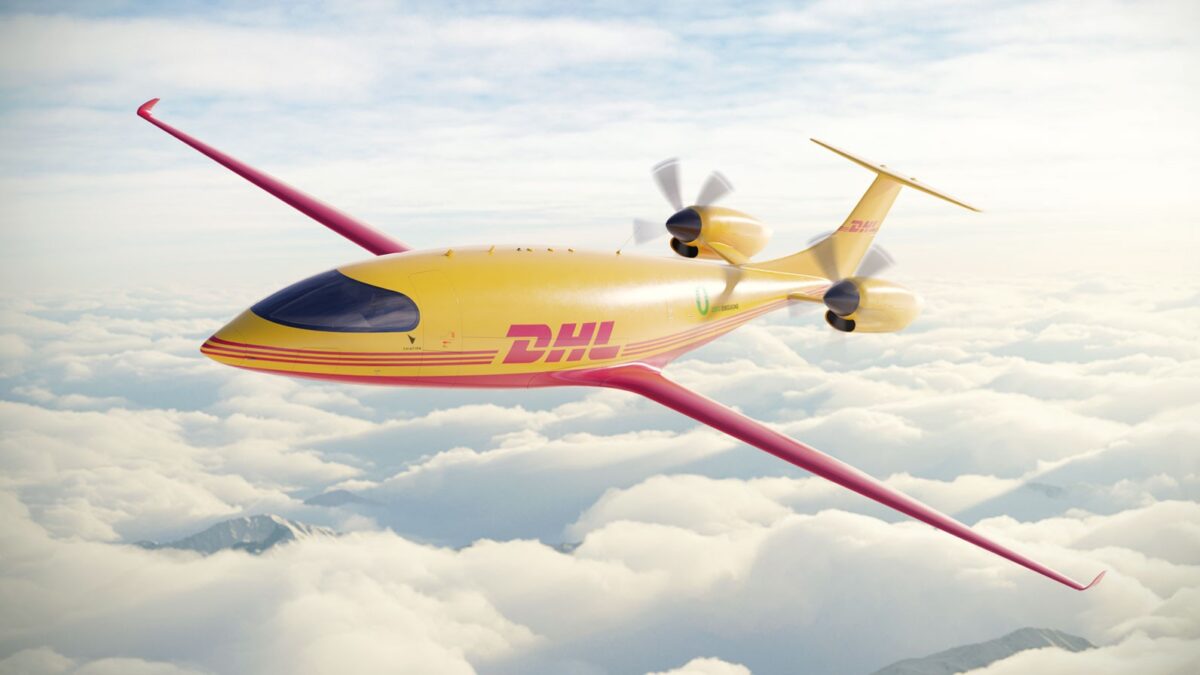 Auftakt für neues Luftfahrt-Zeitalter: DHL Express kauft 12 rein elektrische Flugzeuge